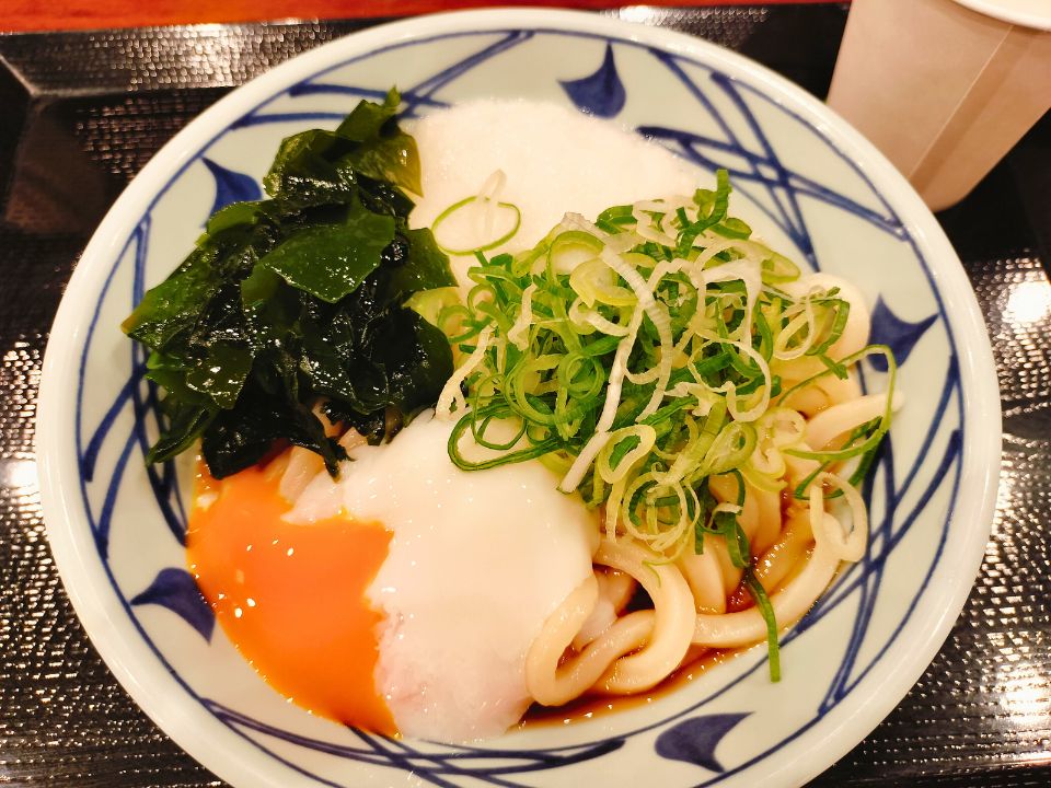 丸亀製麺,株主優待,とろ玉うどん